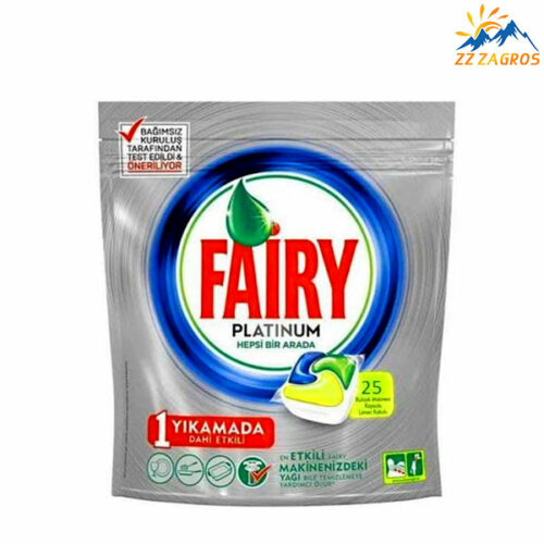 قرص فیری PLATINUM بسته 25 عددی FAIRY