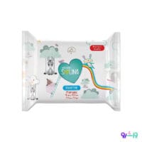 دستمال مرطوب کودک سون کوئین مدل سولینا Premium Quality بسته 27 عددی