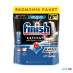 قرص ماشین ظرفشویی فینیش Finish مدل Ultimate بسته 65 عددی