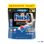 قرص ماشین ظرفشویی فینیش Finish مدل Ultimate بسته 65 عددی