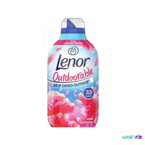 نرم کننده لباس لنور مدل Outdoorable Pink Blossom با رایحه شکوفه صورتی 462 میل 8001090719683