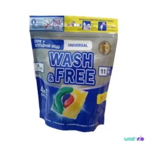 قرص ماشین لباسشویی WASH & FREE بسته 11 عددی 4823128001676
