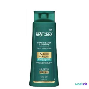 شامپو کراتینه و ترمیم کننده رستورکس حاوی روغن آرگان مناسب انواع مو 500 میل 8680512630920