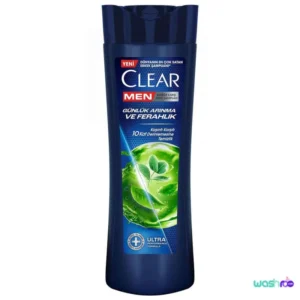 شامپو ضد شوره مردانه کلیر CLEAR حاوی عصاره اکالیپتوس و سدر 350 میل 8683130040836