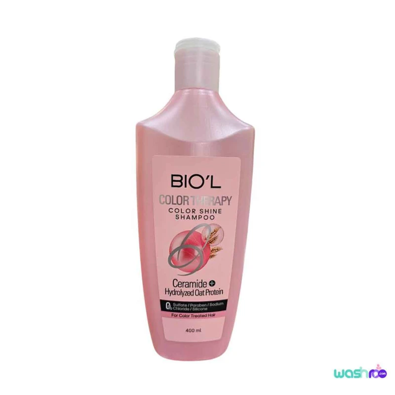 شامپو بیول BIO’L مدل Color Therapy مناسب موهای رنگ شده 400 میل 6264707025207