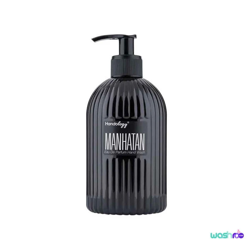 مایع دستشویی پرفیوم هندولوژی مدل Manhatan با رایحه شیرین و مرکباتی 470 میل 6264707018766