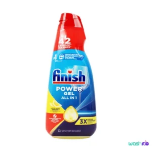 ژل ماشین ظرفشویی فینیش مدل All In 1 با رایحه لیمو 940 میل ژل ماشین ظرفشویی فینیش مدل All In 1 با رایحه لیمو 940 میل
