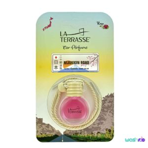 خوشبو کننده ماشین لاتراس مدل Nijukken Road با رایحه گل رز 9 میل 6264707026921