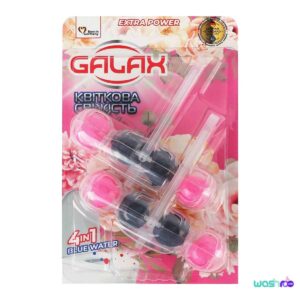 خوشبو کننده و ضدعفونی کننده توالت فرنگی گالاکس مدل blue water بسته 8 عددی 4823128005384