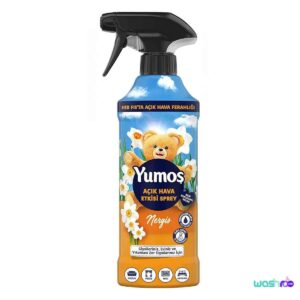 اسپری خوشبو کننده یوموش مدل Yumos Nergisبا رایحه گل نرگس حجم 430 میل 8683130119631