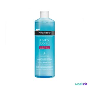 محلول میسلار واتر آرایش پاک کن نوتروژینا مدل Hydro Boost حجم ۴۰۰ میل 3574661450933