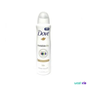 اسپری ضد تعریق زنانه داو Dove مدل clean touch حجم ۲۵۰ میل 8717163997383