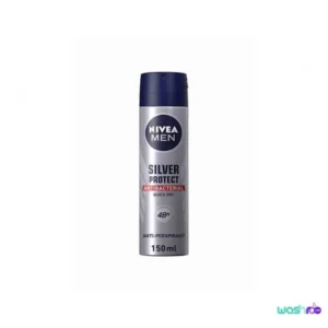 اسپری ضد تعریق مردانه آنتی باکتریال نیوآ مدل Silver Protect حجم ۱۵۰ میل 4005808302659