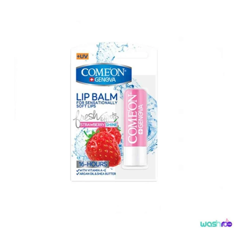 بالم لب کامان حاوی عصاره توت فرنگی Spf 15 حجم ۳.۵ گرم 6260623340929