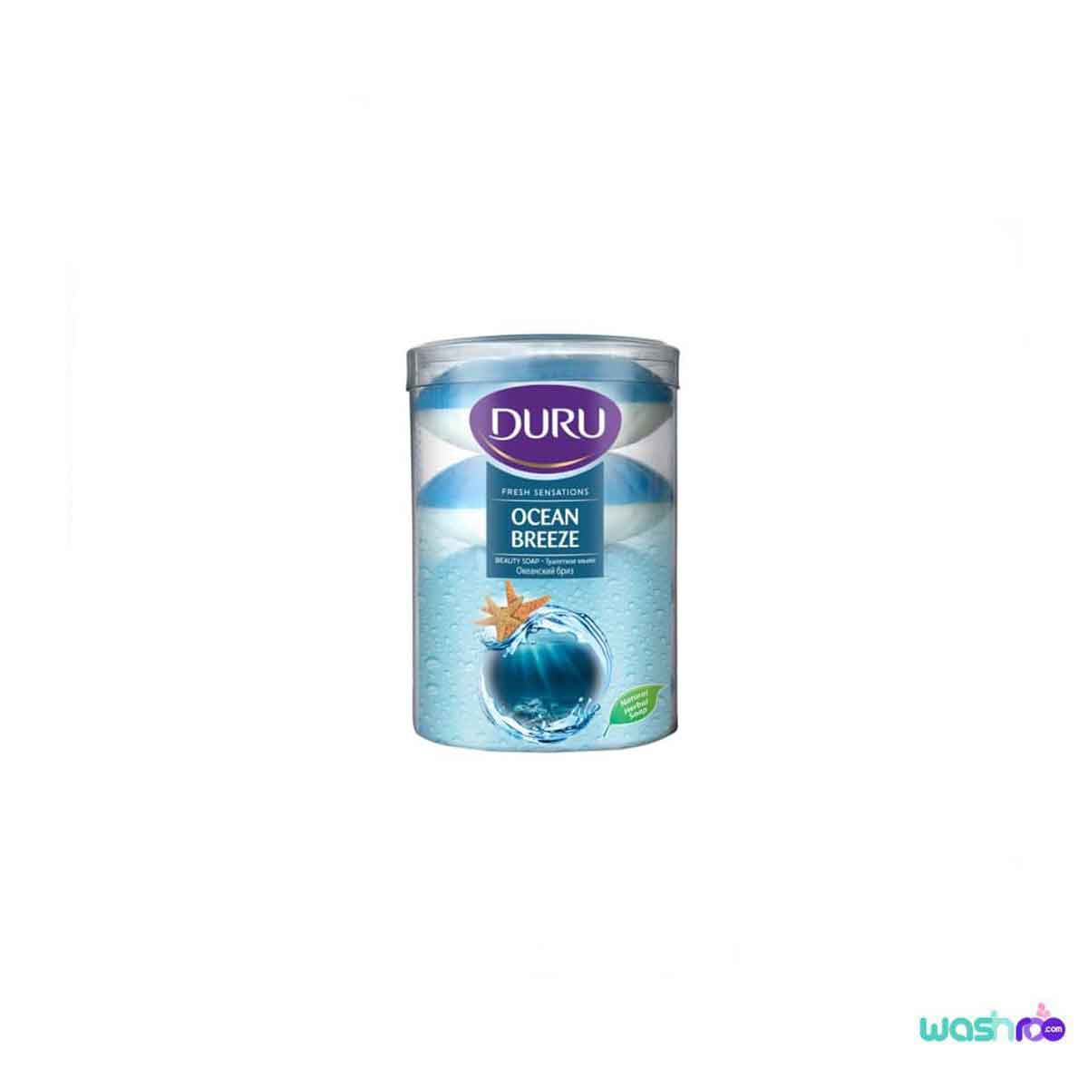 صابون گیاهی دورو سری Fresh Sensations مدل Ocean Breeze بسته ۴ عددی 8690506517977