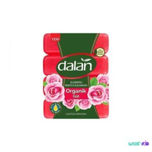 صابون دالان با رایحه گل رز تعداد ۴ عددی 8690529527274