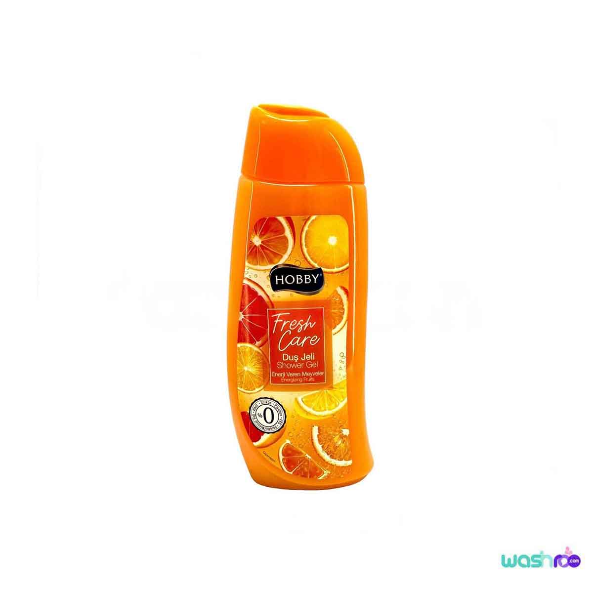 شامپو بدن هوبی سری Fresh Care با رایحه میوه های طراوت بخش ۵۰۰ میل 8690937013673
