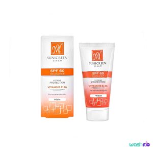 کرم ضد آفتاب مای SPF60 بی رنگ مناسب پوست معمولی و خشک ۵۰ میل 6260482520623