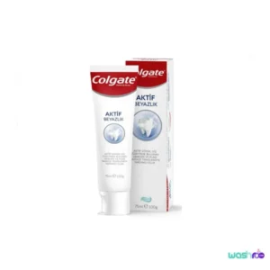 خمیر دندان سفید کننده کلگیت مدل Colgate Aktif Beyazlık حجم ۷۵ میل 8718951443280