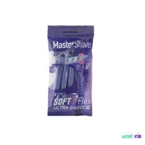 خودتراش ۳ لبه Master Shave مدل soft بسته ۳ عددی 6264707028130