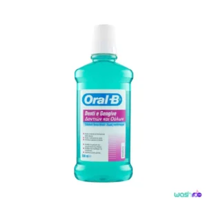 دهان شویه بدون الکل اورال بی مدل Denti E Gengive حجم ۵۰۰ میل 8001841424132