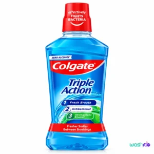 دهانشویه سه کاره کلگیت مدل TRIPPLE ACTION حجم ۵۰۰ میل 8718951178779
